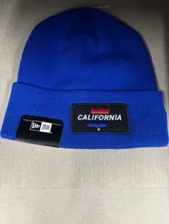 新品 未使用 NEW ERA CALIFORNIA ニット帽 ブルー メンズ