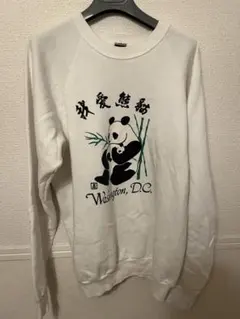 SCREEN STARS パンダ スウェット XL ホワイトのサムネイル