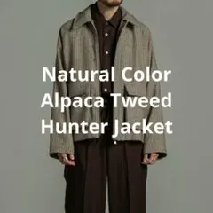 【希少】Text Alpaca Tweed Hunter Jacketのサムネイル