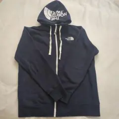 THE NORTH FACE ネイビー リアビューフルジップパーカー メンズМ