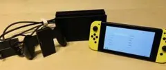 Nintendo Switch イエロー/ブラック 本体 ドック 美品 スイッチ
