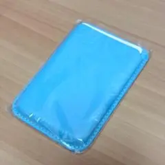 MagSafe対応 カードケース パスケース 水色　3枚収納