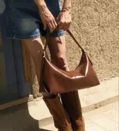 FOLNUA Bateau Bag Camel / Vintage 韓国のサムネイル