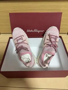 Salvatore Ferragamo NIKY ピンク スニーカー5 1/2