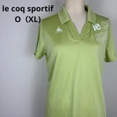 le coq sportif　O（XL）半袖Tシャツ　ライトイエロー