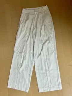 GRL グレイル　ダブルタック ワイドパンツ(pm370)