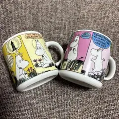 ムーミンキャラクター マグカップ 2個セット
