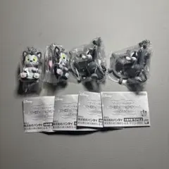 ディズニーキャラクター カラーコレクションチャーム BLACK 4個