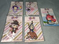 プリパラ　カラフル探偵シオンちゃん パラネタ ラバーストラップ　紫京院ひぎき　他 プリパラ カラフル探偵シオンちゃん パラネタ ラバーストラップ 紫京院
