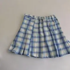 VIVIAN BLUE(ヴィヴィアンブルー)チェック柄プリーツスカートのサムネイル