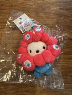 タグ付き新品【サンリオ】ポチャッコ　なりきりぬいぐるみキーホルダー　ミャクミャク