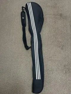 adidas ゴルフバッグ 黒 ストライプデザイン