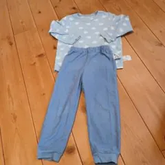 UNIQLO 雲柄 パジャマ 上下セット 110サイズ