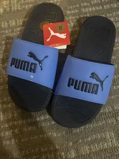 PUMA スポーツサンダル 青 サイズ8 約26cm