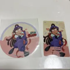 忍たま乱太郎 アニカフェ はぁとふる大作戦 クリアカード コースター 尾浜