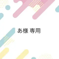 あ様専用ページ　4/18