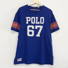 RALPH LAUREN POLO 青 Tシャツ M