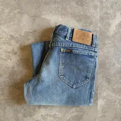 90s USA製 Lee ストレート W30 鬼ヒゲ フェード グランジ 古着