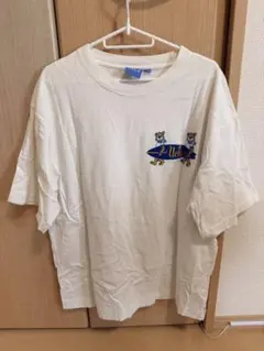 UCLA サーフベア プリント Tシャツ ホワイト M