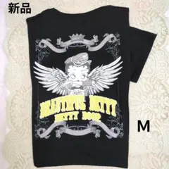 〈BettyBoop 〉ベティ・ブープ∥ ブラック Tシャツ ∥メンズM ∥新品