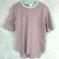 【ボーダーリブ】BEAMS BOY×Healthknit Tシャツ Sのサムネイル