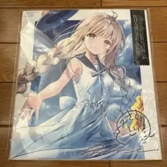 姫崎莉波 サイン入りアクリルアートパネル 学園アイドルマスター 学
