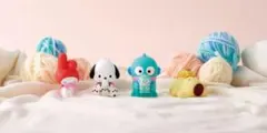 サンリオ　ぬいぐるみといっしょフィギュア　ハンギョドン　ポムポムプリン