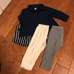 アプレレクール   ベビーギャップ　ユニクロ　チュニック　レギンス　セット　80