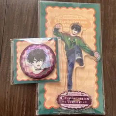 にじさんじ クリスマス セーター 佐伯イッテツ 缶バッジ アクスタ