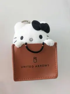 ハローキティ キーホルダー付きぬいぐるみ　UNITEDARROWS