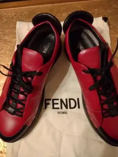 Fendi スニーカー 9 (43/28cm) レッド　モンスターバグズアイのサムネイル