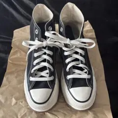 【美品】コンバース ハイカット 厚底スニーカー 24cm TREKWAVE HI