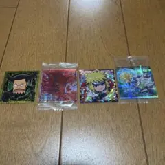 ナルト、ドラゴンボール、ワンピース　ウエハースシール