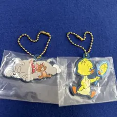 トムとジェリー　アヒルの子　一番くじ　ラバーチャーム　クワッカー　スパイクのサムネイル