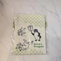 Suicaのペンギン 豆巾着 鳥獣戯画