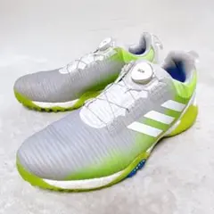 adidas　コードカオスBOA　ゴルフシューズ　26.5cm　スパイクレス　緑