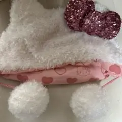 ハローキティ ポンポン付きハット ユニバ USJ キティ