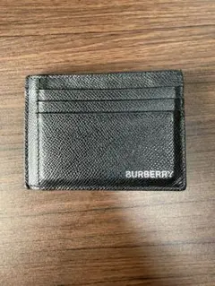 BURBERRY バーバリー マネークリップ 札ばさみ シルバー系 鏡面仕上げ
