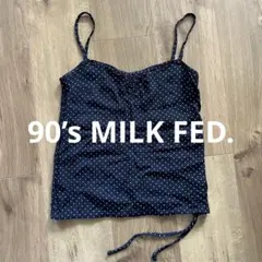 【90’s Made in USA】MILK FED. ドット柄キャミソールのサムネイル