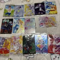 【匿名配送】プリキュア　ウエハース　カード　14枚セット【未使用未開封】