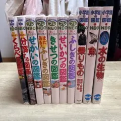 【豪華7冊】小学館の図鑑NEO まどあけずかん まとめ売り｜人気タイトル網羅 豪華7冊】小学館の図鑑NEO まどあけずかん まとめ売り｜人気タイトル