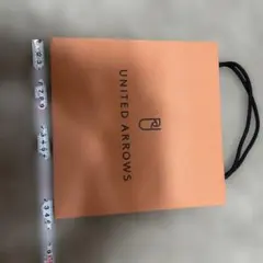 UNITED ARROWS ショップ袋 オレンジ
