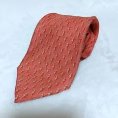 Christian Dior 　タツノオトシゴ柄　 ネクタイ　シルク