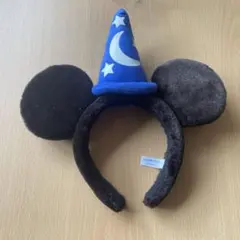 ミッキーの耳と魔法使いの帽子カチューシャ　3点セット
