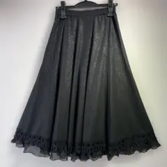 新品！ 社交ダンス スカート 黒色 サイズ＊フリー ブランド＊ユーナ 新品！ 社交ダンス スカート 黒色 サイズ＊フリー ブランド