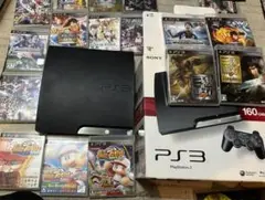 補償追跡有配送PS3本体CECH-2500A160GB黒箱付ソフト16本セット