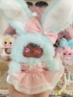 ぽ*認様 babythree　マキアートミニうさぎバッグ　ベイビースリー