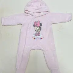 ロンパース カバーオール ミニーちゃん 防寒着