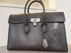 【極美品】ベルルッティ　エミーオ　2way バッグ　カリグラフィー　レザー　A4のサムネイル