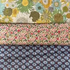 リバティはぎれ３柄セット